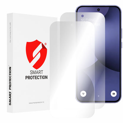 Zaščitna folija za zaslon Smart Protection Premium Classic za Nothing Phone (4b), plastika, komplet 2 kosa