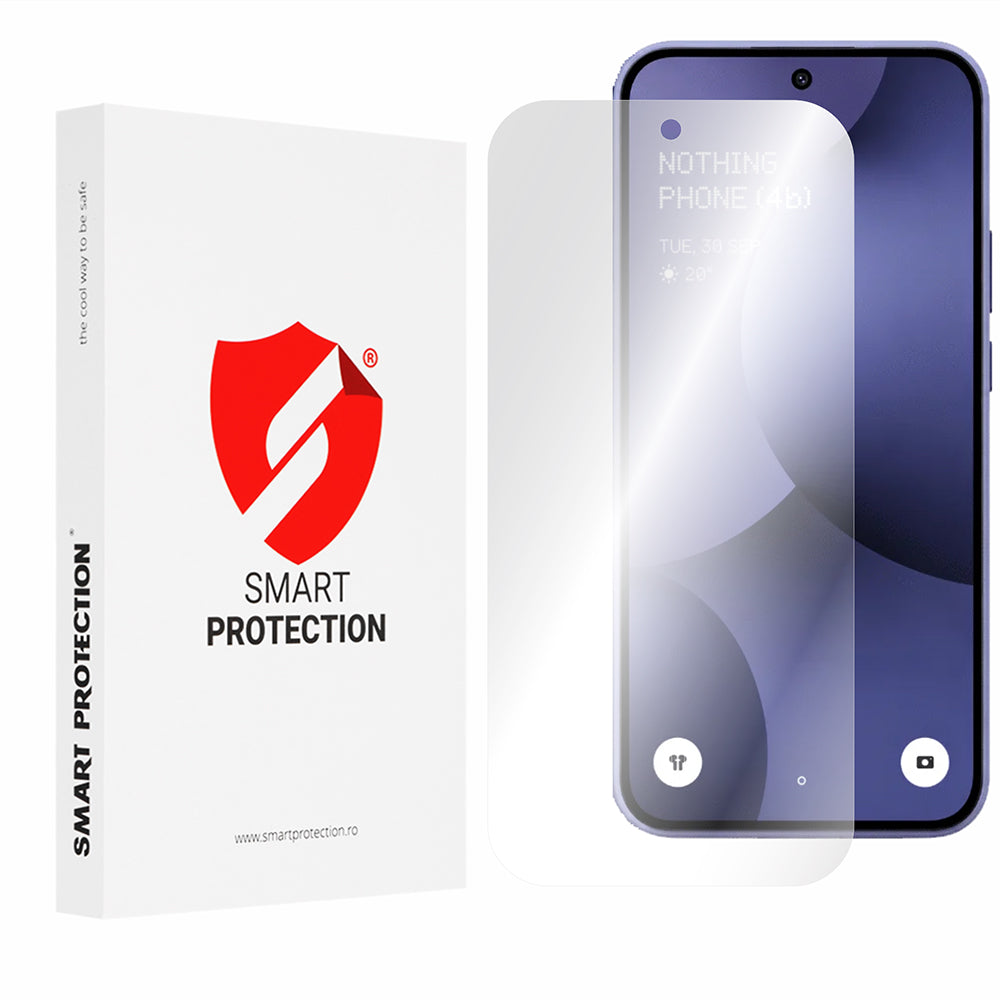 Zaščitna folija za zaslon Smart Protection Premium Classic za Nothing Phone (4b), plastika, komplet 2 kosa