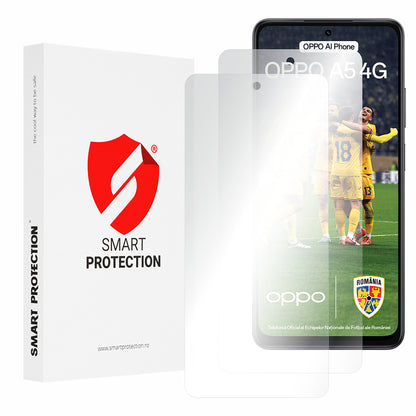 Zaščitna folija za zaslon Smart Protection Premium Classic za Oppo A5 4G, plastika, komplet 2 kosa