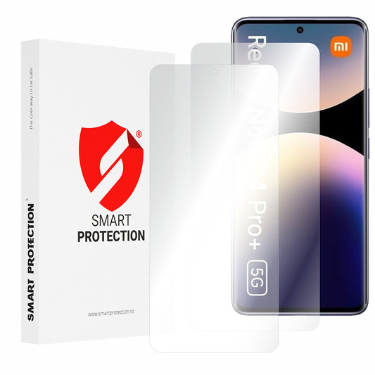 Zaščitna folija za zaslon Smart Protection Premium Classic za Xiaomi Redmi Note 14 Pro+ 5G, plastika, komplet 2 kosa