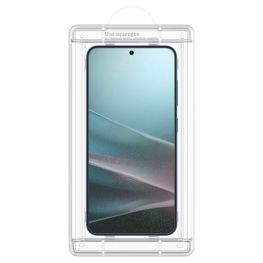 Zaščitna folija za zaslon Spigen Elite Shield EZ FIT HD za Samsung Galaxy S25 S931, Plastika AFL09091
