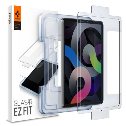 Zaščitna folija za zaslon Spigen GlastR EZ FIT za Apple iPad Air (2022) / Pro 11 (2021) / Air (2020), Kaljeno steklo, Full Glue AGL02065