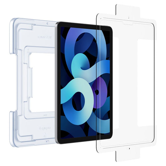 Zaščitna folija za zaslon Spigen GlastR EZ FIT za Apple iPad Air (2022) / Pro 11 (2021) / Air (2020), Kaljeno steklo, Full Glue AGL02065