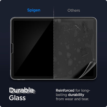 Zaščitna folija za zaslon Spigen GlastR EZ FIT za Apple iPad Air (2022) / Pro 11 (2021) / Air (2020), Kaljeno steklo, Full Glue AGL02065