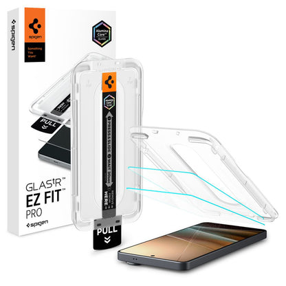 Zaščitna folija za zaslon Spigen GlastR EZ FIT Pro HD Anti-Reflection za Samsung Galaxy S26 Ultra S948, Kaljeno steklo, Polno lepljenje, Komplet 2 kosa