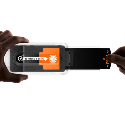 Zaščitna folija za zaslon Spigen GlastR EZ FIT Pro HD za Samsung Galaxy S25 FE, Kaljeno steklo, Polno lepilo