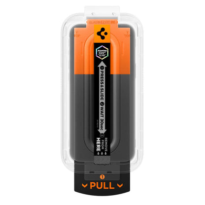 Zaščitna folija za zaslon Spigen GlastR EZ FIT Pro za Apple iPhone 17 Pro Max / 16 Pro Max, Kaljeno steklo, Polno lepilo