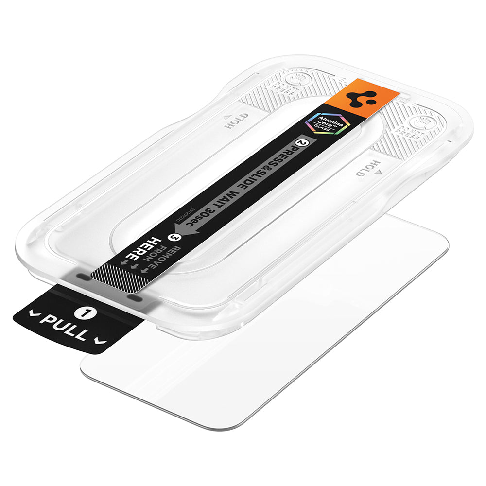 Zaščitna folija za zaslon Spigen GlastR EZ FIT Pro za Google Pixel 11 Pro Fold, kaljeno steklo, polno lepilo, komplet 2 kosa AGL11490