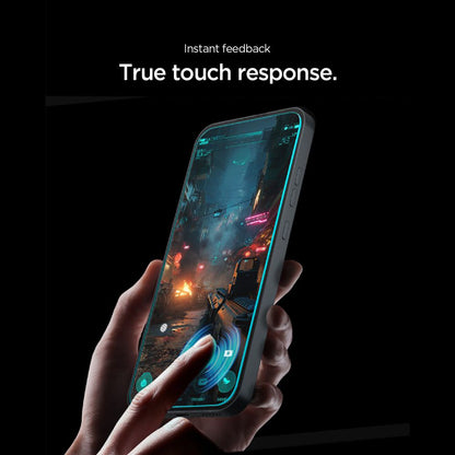 Spigen GlastR EZ FIT Pro Screen Protector for Nothing Phone (4a) Pro, Tempered Glass, Full Glue, Set of 2 pieces AGL11681