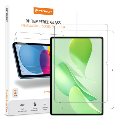 Zaščitna folija za zaslon Techsuit ArmorGlass CrystalHD za Huawei MatePad 12 X (2025), Kaljeno steklo, Polno lepilo, Komplet 2 kosa