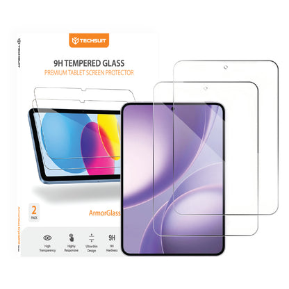 Zaščitna folija za zaslon Techsuit ArmorGlass CrystalHD za Oppo Pad Mini, kaljeno steklo, polno lepilo, komplet 2 kosa