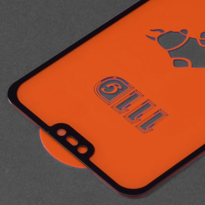 Zaščitna folija za zaslon Techsuit za Huawei P20 Lite, kaljeno steklo, polno lepilo, 111D, črna