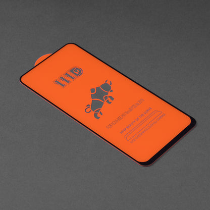 Zaščitna folija za zaslon Techsuit za Huawei P40 lite 4G / P20 lite (2019), kaljeno steklo, polno lepilo, 111D, črna