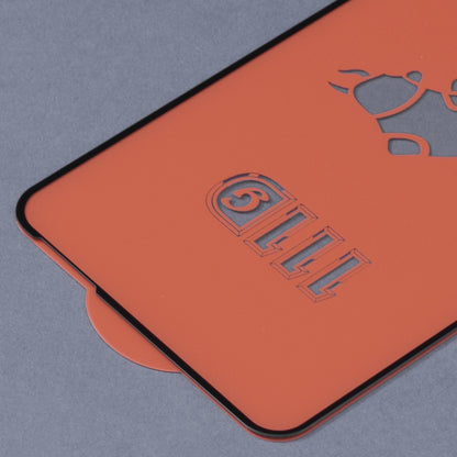 Zaščitna folija za zaslon Techsuit za OnePlus Nord N200 5G / Oppo A74 5G / A54 5G, kaljeno steklo, polno lepilo, 111D, črna