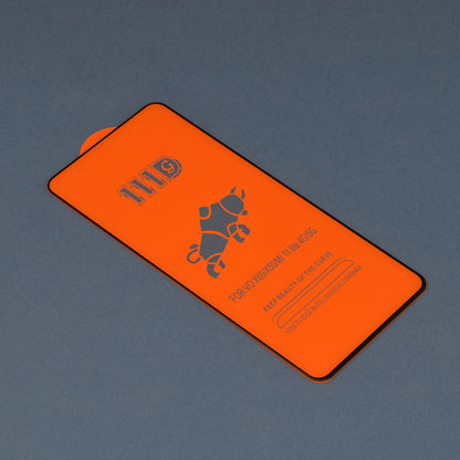 Zaščitna folija za zaslon Techsuit za Xiaomi 11 Lite 5G NE / Mi 11 Lite 5G / 11 Lite, kaljeno steklo, polno lepilo, 111D, črna