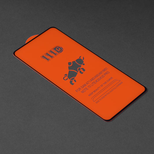Zaščitna folija za zaslon Techsuit za Xiaomi Poco F3 / Mi 11i, kaljeno steklo, polno lepilo, 111D, črna
