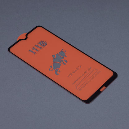 Techsuit Screen Protector Film for Xiaomi Redmi 8A / 8, Tempered Glass, Full Glue, 111D, Black