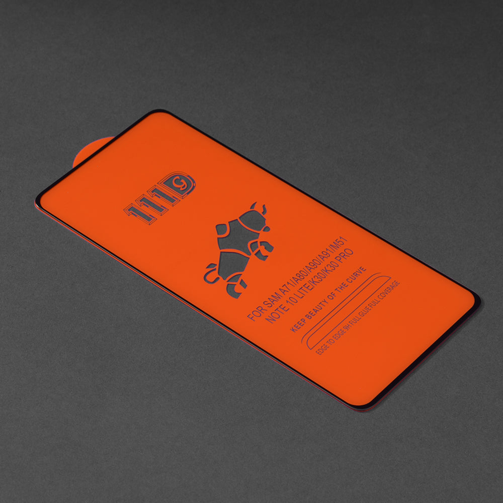Zaščitna folija za zaslon Techsuit za Xiaomi Redmi Note 12 4G / Poco X5 / Note 12 5G, kaljeno steklo, polno lepilo, 111D, črna