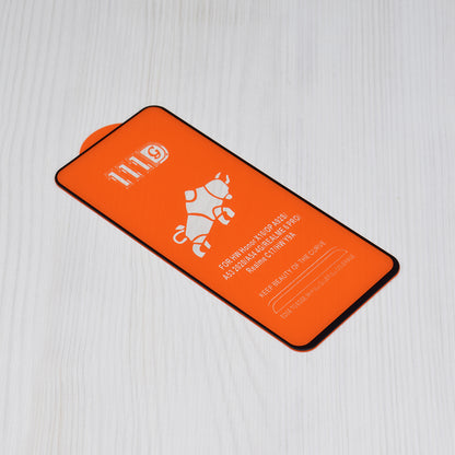 Zaščitna folija za zaslon Techsuit za Xiaomi Redmi Note 13 4G, kaljeno steklo, polno lepilo, 111D, črna
