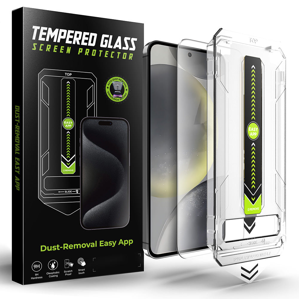 Zaščitna folija za zaslon Techsuit TitanGlass CrystalHD za Samsung Galaxy S25+ S936 / S24+ S926, varnostno steklo, polno lepilo