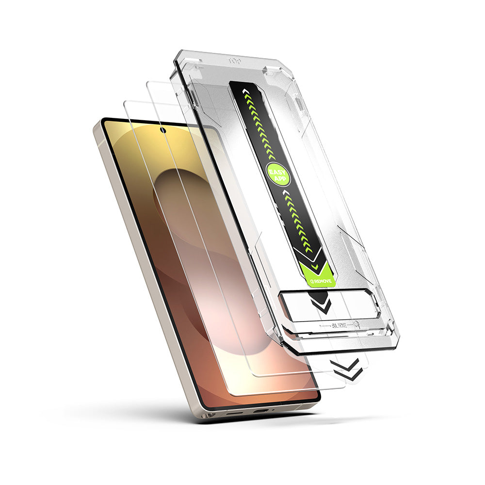 Zaščitna folija za zaslon Techsuit TitanGlass CrystalHD za Samsung Galaxy S25+ S936 / S24+ S926, varnostno steklo, polno lepilo, komplet 2 kosa