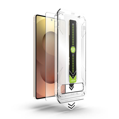 Zaščitna folija za zaslon Techsuit TitanGlass CrystalHD za Samsung Galaxy S25 Ultra S938, varnostno steklo, polno lepilo