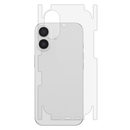 OEM zaščitna folija za zadnji del za Apple iPhone 17, plastika