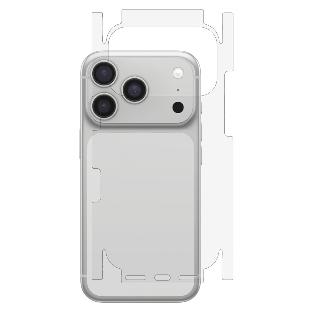 OEM zaščitna folija za zadnji del za Apple iPhone 17 Pro Max, plastika