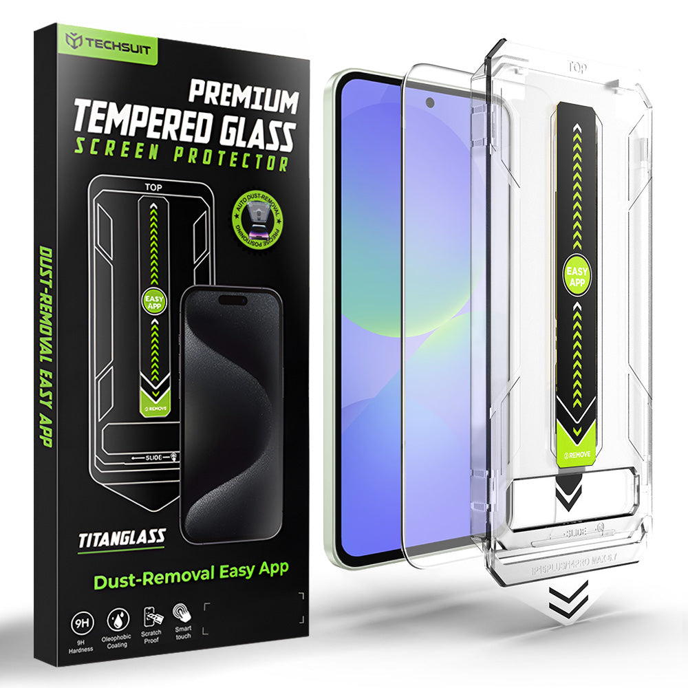 Zaščitna folija za zaslon Techsuit TitanGlass CrystalHD za Samsung Galaxy A37 5G / A36 A366, varnostno steklo
