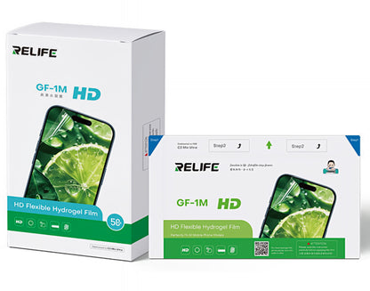 Hidrogel / TPU folija Relife GF-1M za UV vakuumski laminator Sunshine C3 Mix Ultra, 120mm x 210mm, komplet 50 kosov