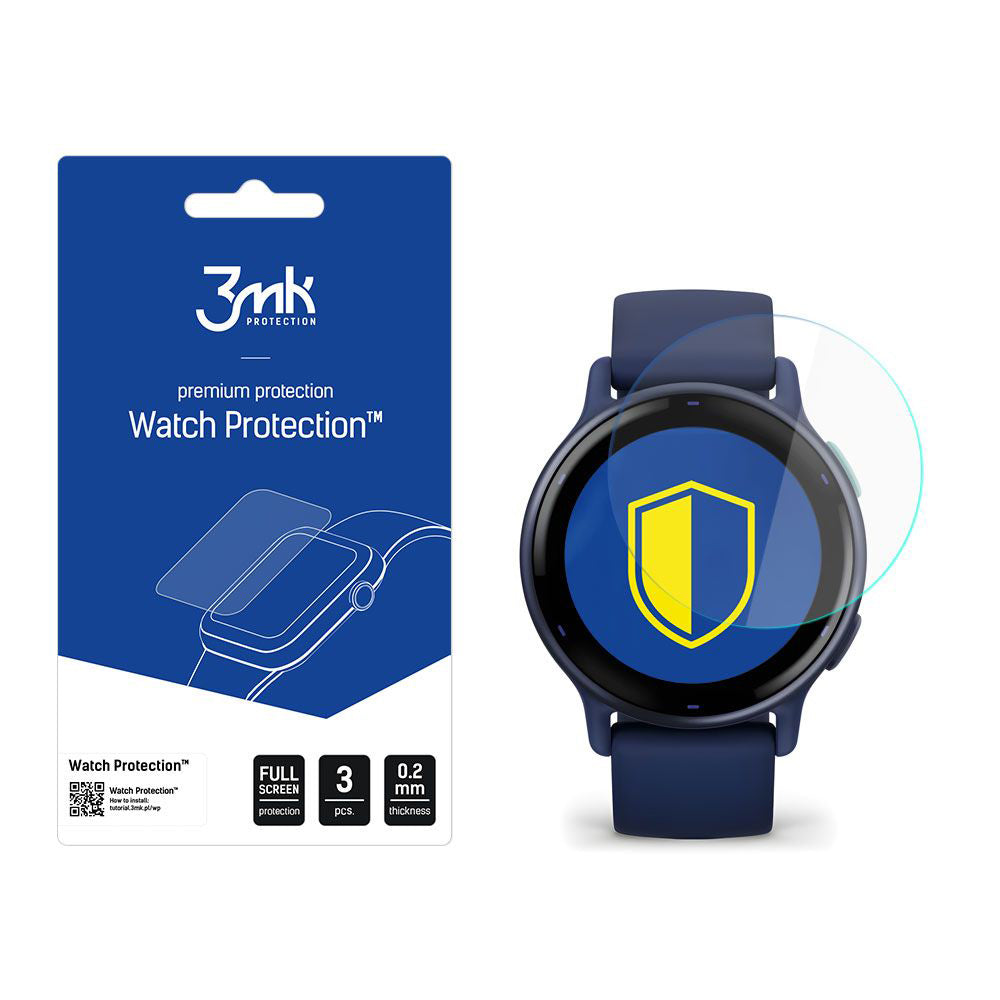 Zaščitna folija 3MK Arc za Garmin Vivoactive 5, komplet 3 kosi, plastika