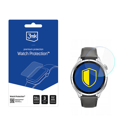 Zaščitna folija 3MK FlexibleGlass za Xiaomi Watch S4, Set 3 kosi, Fleksibilno steklo