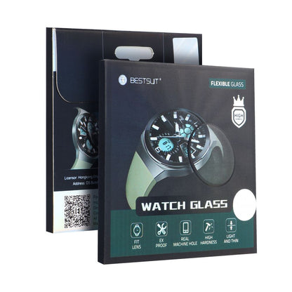 Bestsuit Zaščitna folija za Huawei Watch 4 Pro, prilagodljivo steklo, črna
