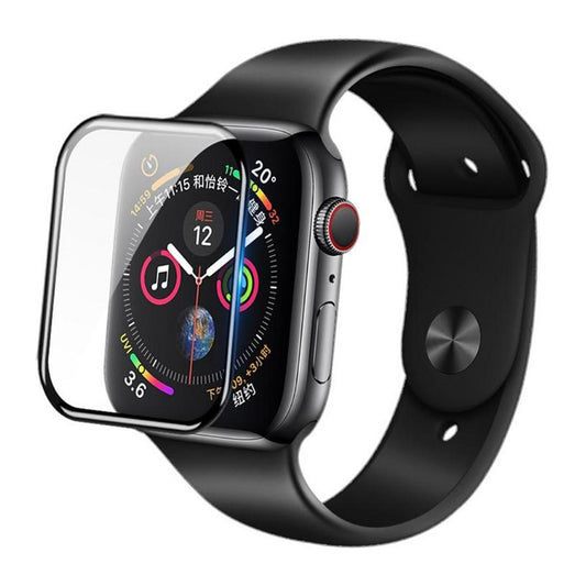 Zaščitna folija Blueo High Molecule za Apple Watch 10 46mm serijo, kaljeno steklo, črna