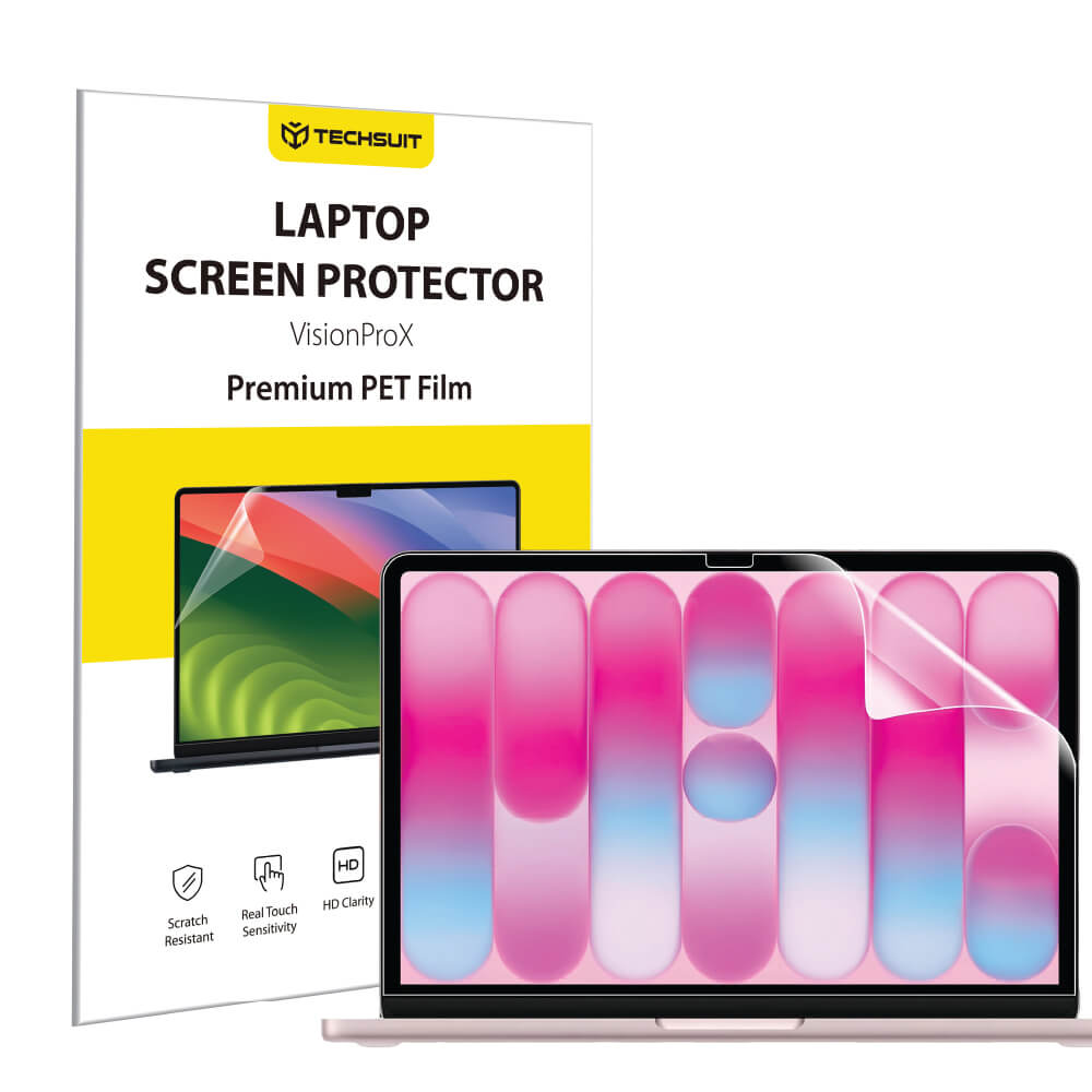 Mat folija za zaščito zaslona proti modri svetlobi Techsuit VisionProX za Apple MacBook Neo 13-palčni, plastika