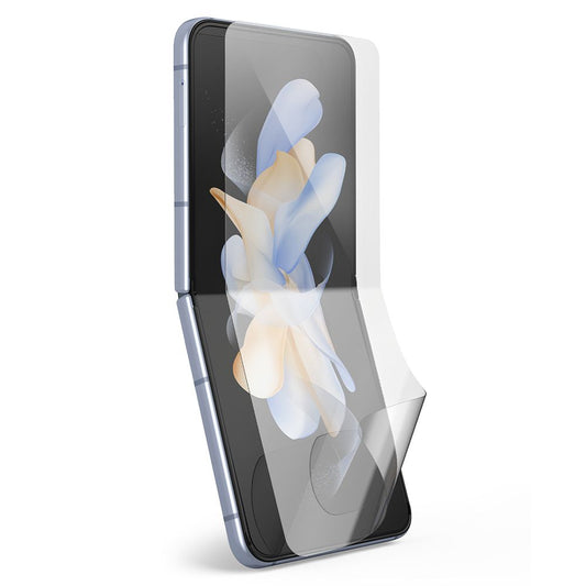 Zaščitna folija Ringke Dual Easy za notranji zaslon Samsung Galaxy Z Flip4 F721, Plastika, Komplet 2 kosa