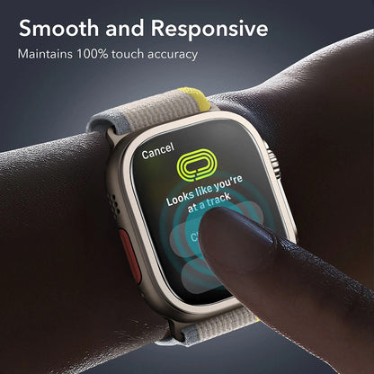 Zaščitna folija ESR Armorite za Apple Watch Ultra Series, Set 2 kosa, Kaljeno steklo, Bronasta