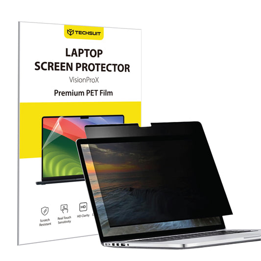 Zaščitna folija za zasebnost zaslona Techsuit VisionProX Magnetic za Apple MacBook Pro 14inch (2024), Plastika