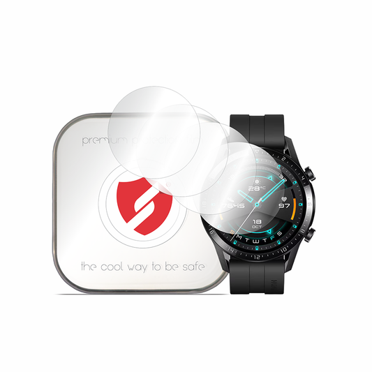 Zaščitna folija Smart Protection Premium Classic za Huawei Watch GT 2 46mm, komplet 4 kosi, plastika