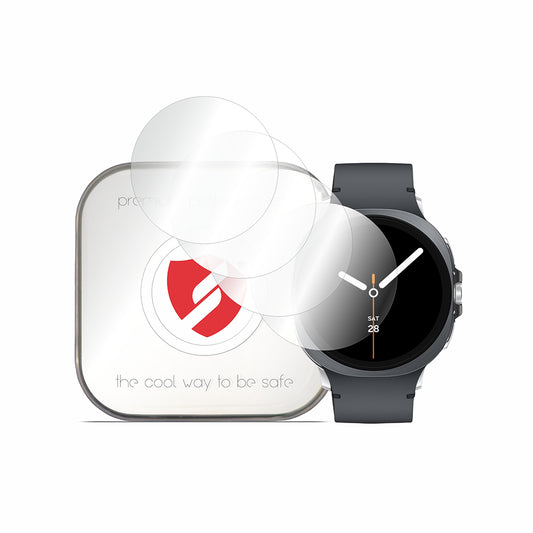 Zaščitna folija Smart Protection Premium Classic za Samsung Galaxy Watch8 44mm, komplet 4 kosi, plastika