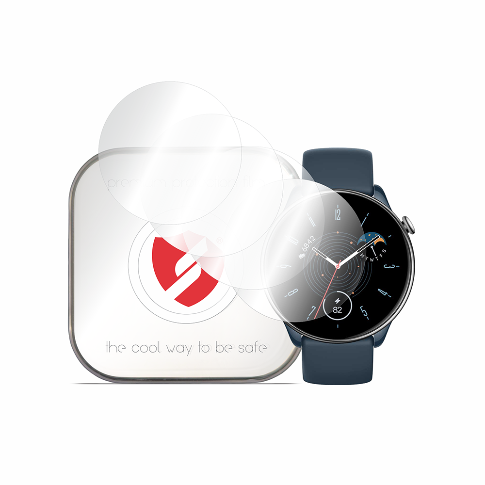 Zaščitna folija Smart Protection Premium Classic za Amazfit GTR Mini, komplet 4 kosi, plastika
