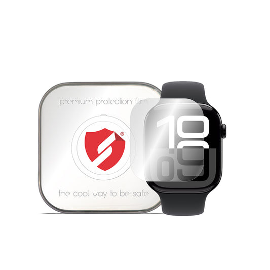 Zaščitna folija Smart Protection Premium Classic za Apple Watch 10 46mm Series, komplet 4 kosi, plastika