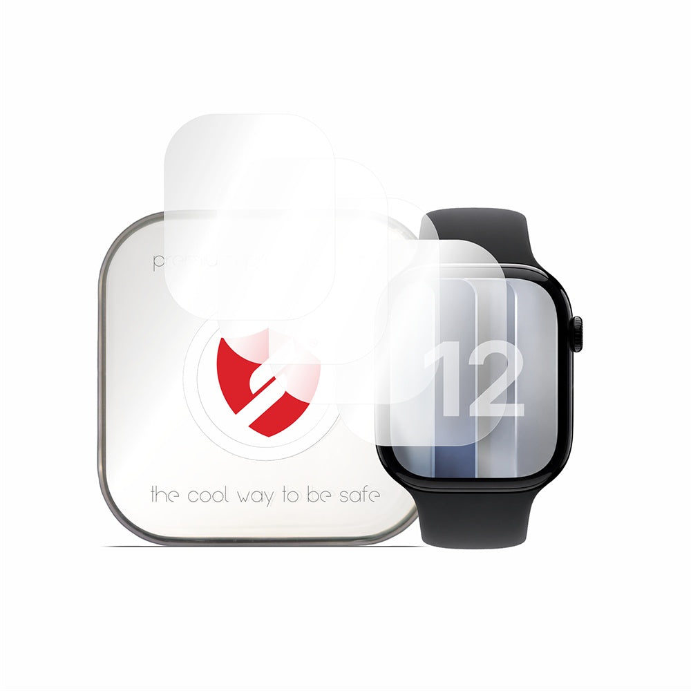 Zaščitna folija Smart Protection Premium Classic za Apple Watch Series 12 42mm, komplet 4 kosi, plastika