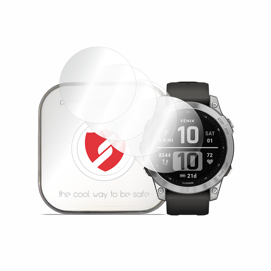 Zaščitna folija Smart Protection Premium Classic za Garmin Fenix 7, komplet 4 kosi, plastika