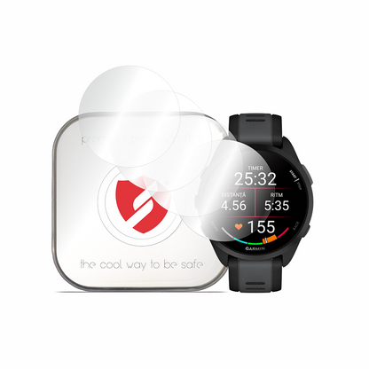 Zaščitna folija Smart Protection Premium Classic za Garmin Forerunner 165, komplet 4 kosi, plastika