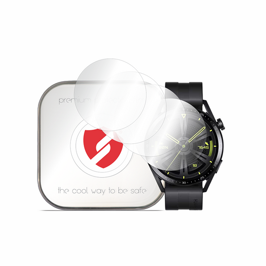 Zaščitna folija Smart Protection Premium Classic za Huawei Watch GT 3 46mm, komplet 4 kosi, plastika