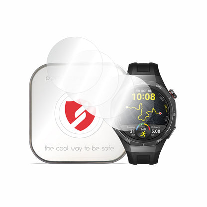 Zaščitna folija Smart Protection Premium Classic za Huawei Watch GT 5 Pro 46mm, komplet 4 kosi, plastika
