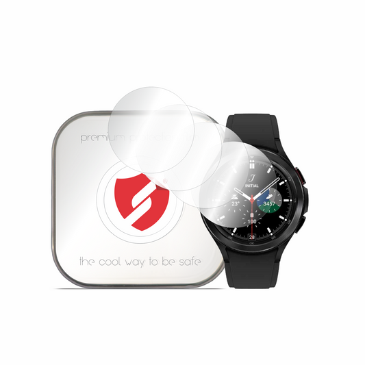 Zaščitna folija Smart Protection Premium Classic za Samsung Galaxy Watch4 Classic 46mm, komplet 4 kosi, plastika
