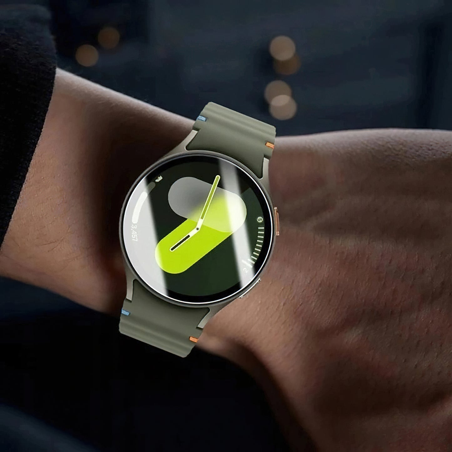 Zaščitna folija Tech-Protect Fit+ za Huawei Watch GT 6 41mm, Set 2 kosa, Kaljeno steklo