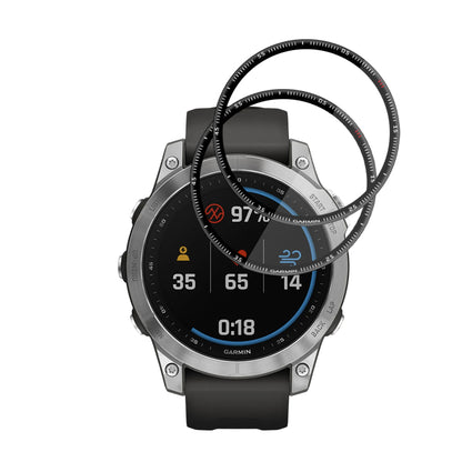 Zaščitna folija Techsuit Nano Flex za Garmin Fenix 7, Set 2 kosa, Plastika, Črna